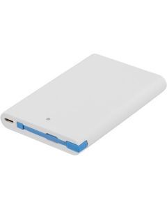 Streetz Powerbank 5000mAH, 1 Port, Laddningsindikator, Slim