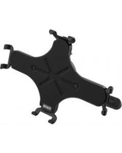 DELTACO Universell nackstödshållare för surfplattor upp till 10,1", kull