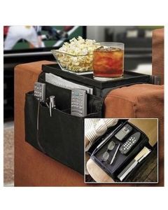 Armstödsbricka till soffan med 6 förvaringsfickor