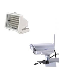 Asgari 720U G3 - Trådlös IP Kamera, 80m Mörkersyn, WIFI, P2P, 720P HD