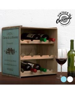 Vintagevinställ i trä Château de la Brissonne