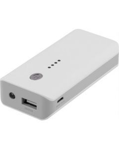 DELTACO Power bank, portabelt batteri för laddning av mobila enheter, 52