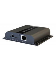 HDMI-förlängning över Ethernet, HDbitT, 120m, UHD, IR, svart