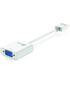 j5 create JDA213, HDMI till VGA-adapter, 1080p, Plug & Play, vit