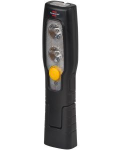 Brennenstuhl arbetslampa med 2+3xLED och Li-ion batteri, 78lm, svart