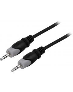 DELTACO ljudkabel 3,5mm ha - ha, 10m