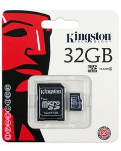 Kingston 32GB microSDHC Class 4 Flash Card