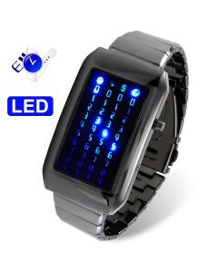 Matrixinspirerad Led klocka