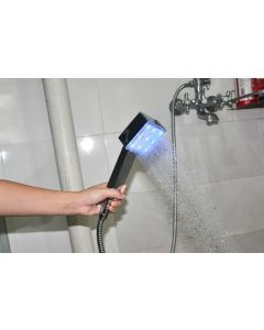 Led Duschmunstycke - drivs utan batterier