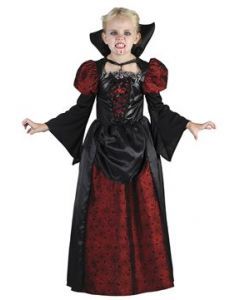 Maskeraddräkt Barn Vampyra 122-130