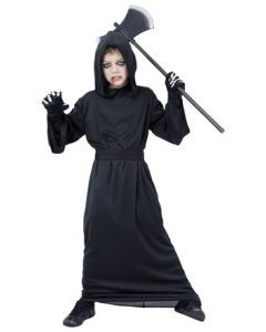 Maskeraddräkt Barn Reaper Kåpa Stl. 140-152