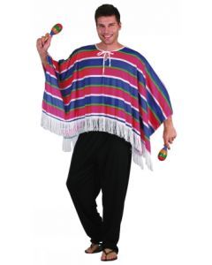 Maskeraddräkt Poncho Mexican
