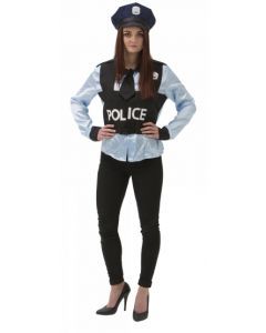 Maskeraddräkt Poliskvinna