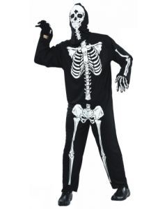 Maskeraddräkt Skelett Vuxen