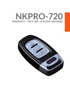 Nyckelkamera 1080p Full HD med lång batteritid och mörkersyn