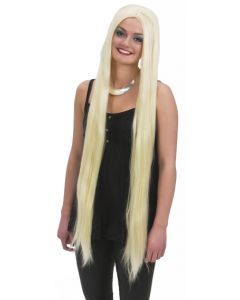 Peruk Extra Lång Blond