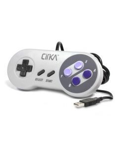 USB-Spelkontroll i SNES-stil för PC & Mac, cirka