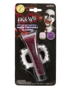 Vampyrtänder med blod