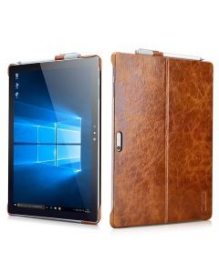 Mörkbrunt läderskal för Surface Pro 4