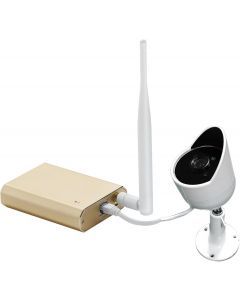 Utomhus IP-kamera med Power Over Ethernet och WiFi, FullHD, IP66-klassning, IR-nightvision, Mikrofon, P2P, ONVIF