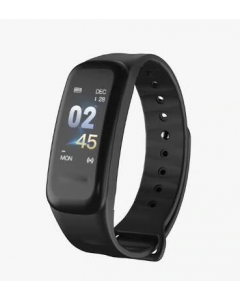 Aktivitetsarmband, C1 Plus, Färgskärm, Blodtryck, Stegräknare, Android, iOS, Bluetooth