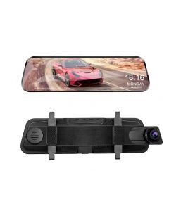 Smart Backkamera och Dashcam inbyggd i 10" Backspegel, GPS Stöd, 1080p HD, Inspelning, Nightvision