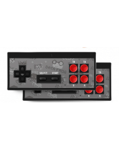 Retro Spelkonsol DATA FROG i HDMI-sticka, 2 Kontroller, 4K HDMI, 568 klassiska spel-Vit