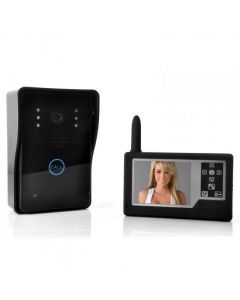 Trådlös dörrtelefon med 3.5" skärm - Fyndvara Klass 1