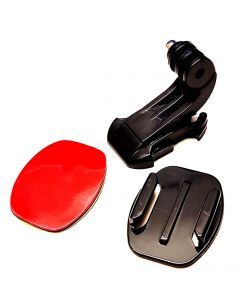 GoPro hjälmfäste, hållare och dubbelhäftande tejp