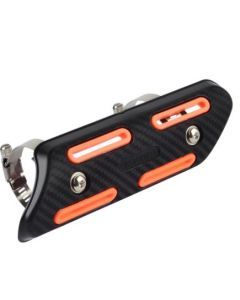 Enduro MX avgassköld, heat shield, universal