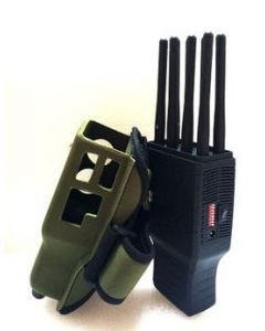 Kraftfull GPS Jammer för militärt bruk, stör ut 2g, 3g, 4g, GPS, GSM