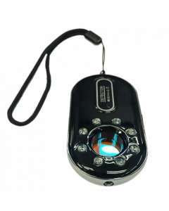 BD8 RF- Buggdetektor, Trådlös signal-scanner, Anti-stöld system, Ljus och ljudlarm