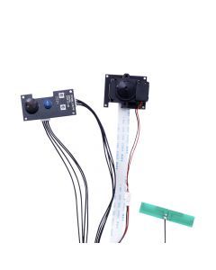 Superliten Spionkamera, 145° vidvinkel, DIY, WIFI, IP-kamera, Mörkersyn, Rörelseaktiverad inspelning