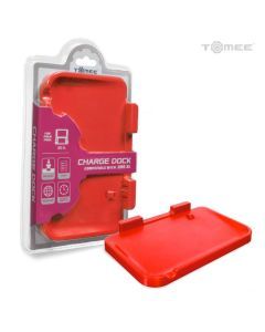 3DS XL CHARGE DOCK (RED) - TOMEE