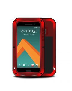 Vattentåligt skal till HTC M10/HTC 10, Aluminium, Röd