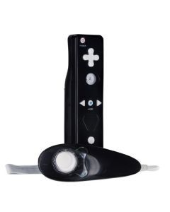 Wii U/ Wii Remote & Nunchuk Super Plus Pack (Black) - Tomee