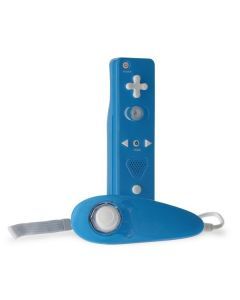 Wii U/ Wii Remote & Nunchuk Super Plus Pack (Blue) - Tomee