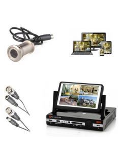 Titthålskamera med 7" bildskärm, komplett paket
