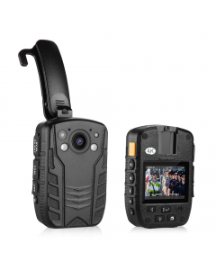 Kroppskamera 4K Ultra HD 2160p, IR Nightvision, Vidvinkel 175°, 64GB, 2" LCD, IP66