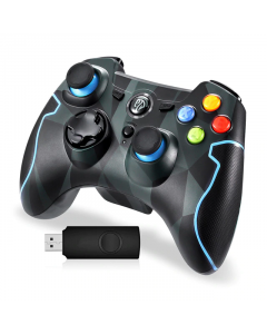 Trådlös Handkontroll 2.4GHz, Gamepad för PC, mobil & konsol (PS5)