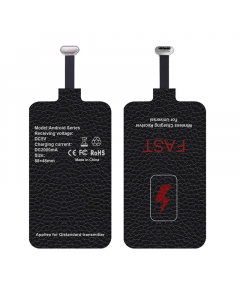 Qi USB-C Mottagare Trådlös Laddning, Snabbladdning, 5V/2A, 10W, Samsung, Huawei, USB Type-C