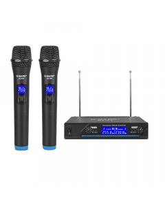 Karaokemixer, 2 Mikrofoner, 2 Kanaler, Fest, Karaoke, Scenuppträdanden