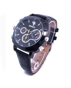 SpyCam Spionklocka SC14, FullHD, 16GB, mörkersyn, vattentät