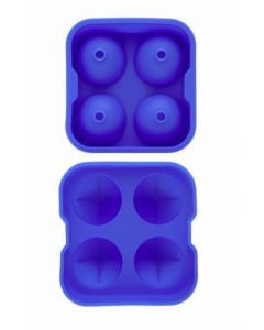 Isbollar, Silikon, 4-pack (Blå)