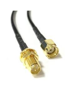 RP-SMA hane till RP-SMA hona