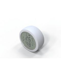 Smart Tuya / Zigbee Temperatur & luftfuktighetsgivare med display, WIFI, batteridriven, Zigbee