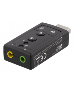 7.1 Surround USB 2.0 USB Ljudkort