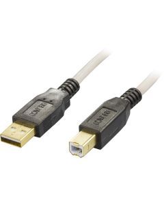 DELTACO USB 2.0 kabel Typ A hane - Typ B hane 3m