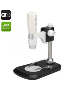 Trådlöst WiFi Mikroskop med 50-800x förstoring, LED-belysning, Justerbar fokus