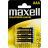 Maxell AAA LR03 superalkaliska batterier 4-pack